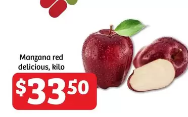 Oferta de Manzana -  Red Delicious por $33.5 en Soriana Híper