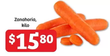 Oferta de Zanahoria por $15.8 en Soriana Híper