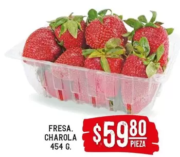 Oferta de Fresa, Charola por $59.8 en Soriana Híper