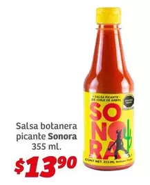 Oferta de Sonora - Salsa Botanera Picante por $13.9 en Soriana Híper