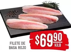 Oferta de Basa - Filete De  Rojo por $69.9 en Soriana Híper