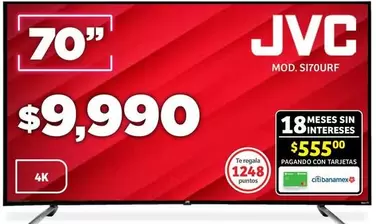 Oferta de JVC - Mod. Sitourf por $9990 en Soriana Híper