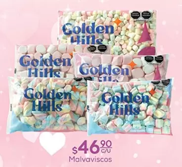 Oferta de Golden Hills - Malvaviscos por $46.9 en Fresko