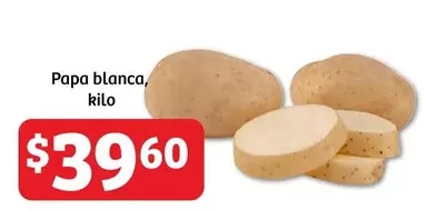 Oferta de Papa Blanca por $39.6 en Soriana Híper