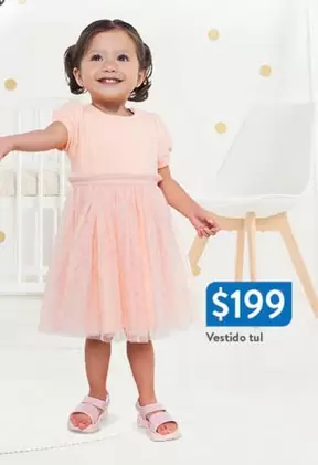 Oferta de Vestido Tul por $199 en Walmart