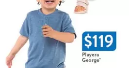 Oferta de Playera George por $119 en Walmart