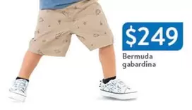 Oferta de Bermuda Gabardina por $249 en Walmart