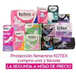 Oferta de Kotex - Protección Femenina Compra Una Y Llévate en Fresko