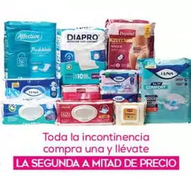 Oferta de Toda La Incontinencia en Fresko