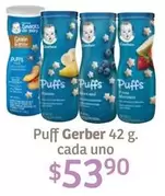 Oferta de Gerber - Puff por $53.9 en Soriana Híper