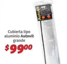 Oferta de Cubierta tipo aluminio por $99 en Soriana Híper