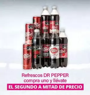 Oferta de Dr Pepper - Refrescos en La Comer