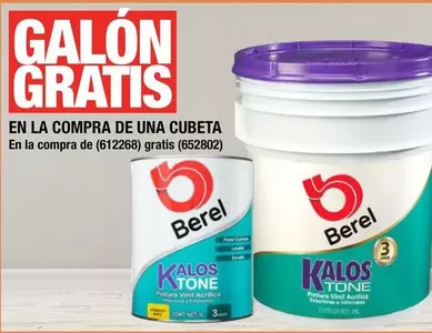 Oferta de Berel - Kalos Tone en The Home Depot