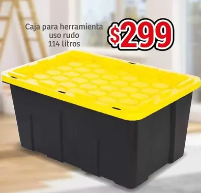 Oferta de Caja Para Herramienta Uso Rudo por $299 en Soriana Híper