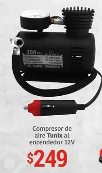 Oferta de AIRE - Compresor de aire encendedor por $249 en Soriana Híper