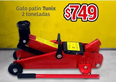 Oferta de Gato Patún Tunix 2 Toneladas por $749 en Soriana Híper