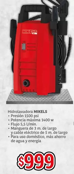 Oferta de Hidrolvadora por $999 en Soriana Híper