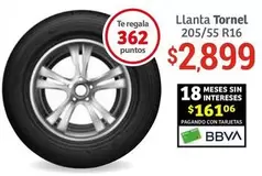 Oferta de Tornel - Llanta por $2899 en Soriana Híper