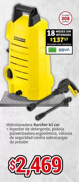 Oferta de Karcher - Harcher 14 car por $2469 en Soriana Súper