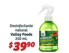 Oferta de Natural - Desinfectante  Foods por $39.9 en Soriana Híper