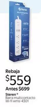 Oferta de Steren - Rebaja por $559 en Walmart
