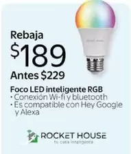Oferta de Led - Foco  Inteligente RGB por $229 en Walmart