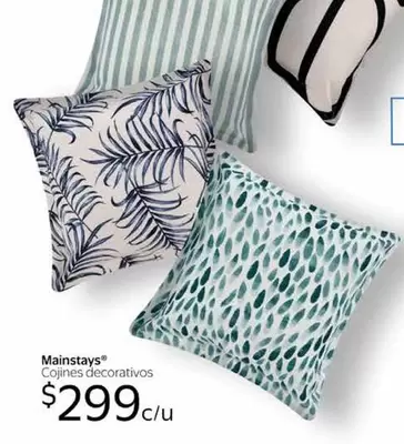 Oferta de Mainstays - Cojines Decorativos por $299 en Walmart