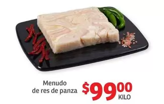 Oferta de Menudo De Res De Panza por $99 en Soriana Híper