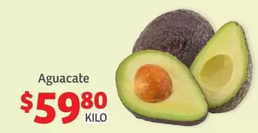 Oferta de Aguacate por $59.8 en Soriana Híper