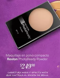 Oferta de Revlon - Maquillaje En Polvo Compacto  PhotoReady Powder por $249.9 en Soriana Súper