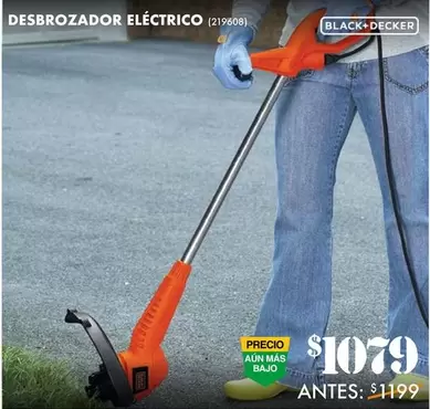 Oferta de Black And Decker - Desbrozador Eléctrico por $1079 en The Home Depot