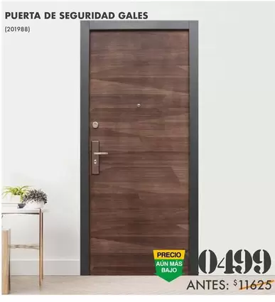 Oferta de Puerta De Seguridad Gales por $10499 en The Home Depot