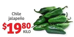 Oferta de Jalapeño - Chile jalapeño por $19.8 en Soriana Híper