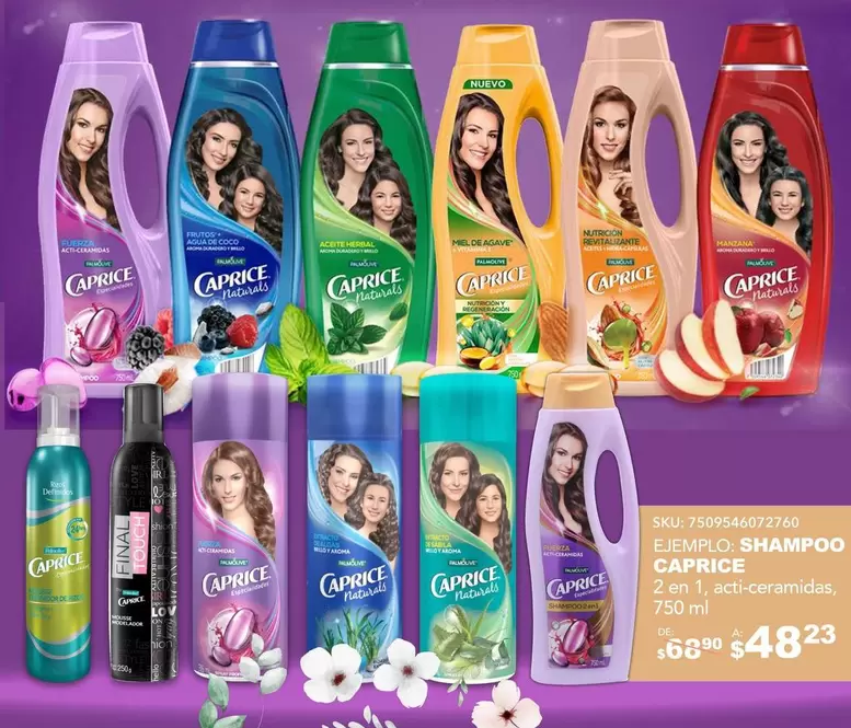 Oferta de Caprice - Shampoo por $48.23 en Woolworth