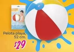 Oferta de Pelota Playa por $29 en Soriana Híper