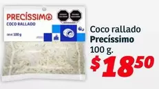 Oferta de Coco Rallado por $18.5 en Soriana Híper