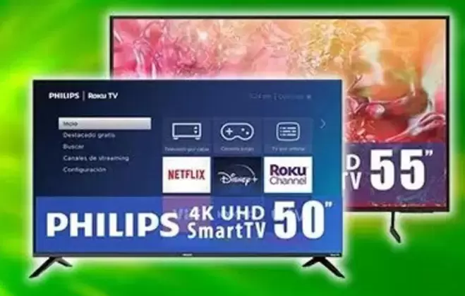 Oferta de Philips - 4K UHD Smart TV 50" por $299 en Bodega Aurrera