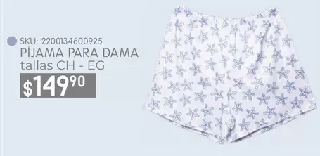 Oferta de Pijama Para Dama Tallas por $149.9 en Woolworth