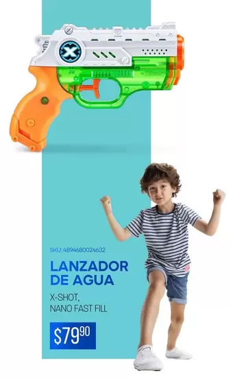 Oferta de Lanzador De Agua por $79.9 en Woolworth