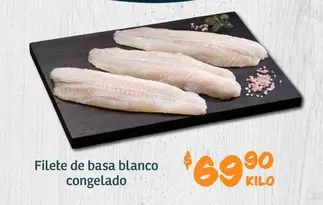 Oferta de Basa - Filete De  Blanco Congelado por $69.9 en Soriana Híper