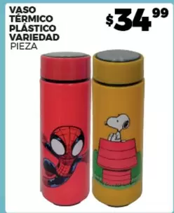 Oferta de Vaso Térmico Plástico por $34.99 en Merco