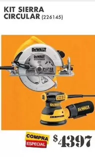 Oferta de Dewalt - Kit Sierra Circular por $4397 en The Home Depot