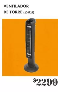 Oferta de Ventilador De Torre por $2299 en The Home Depot