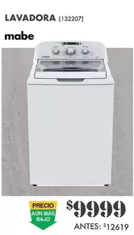 Oferta de Mabe - Lavadora por $9999 en The Home Depot
