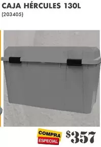 Oferta de Caja Hércules por $357 en The Home Depot