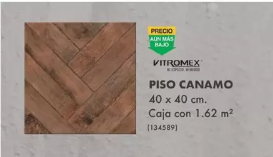 Oferta de Vitromex - Piso Canamo en The Home Depot