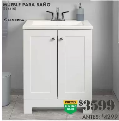 Oferta de Glacier Bay - Mueble Para Baño por $3599 en The Home Depot
