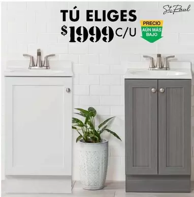 Oferta de St. Paul - Tú Eliges por $1999 en The Home Depot