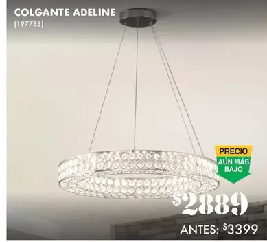 Oferta de Colgante Adeline por $2889 en The Home Depot