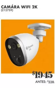 Oferta de Swann - Camara Wifi 2K por $1945 en The Home Depot